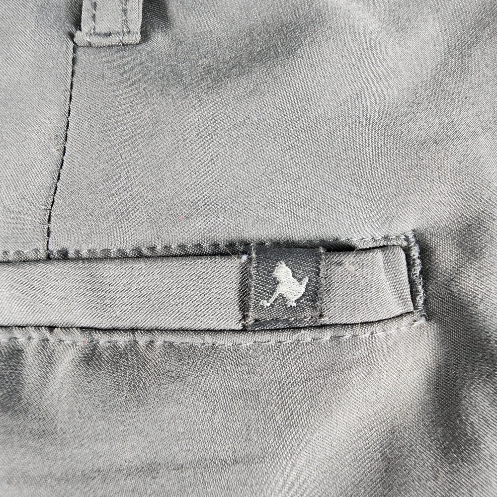 Birdie Bound Men's Golf Pants 34x32 Gray Stretch Performance Flat Front Active - Picture 6 of 13